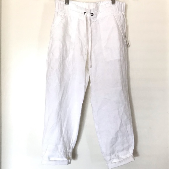 Athleta Pants - NWT Linen Ankle Pant
